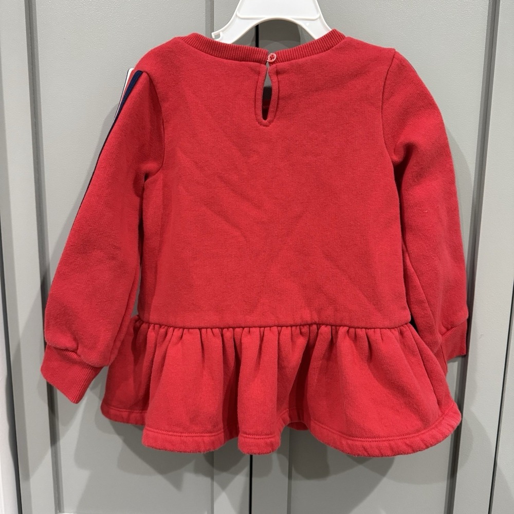 Tommy Hilfiger Toddler Girl Size 4T Sweatshirt Embroidered Logo American Classic - Picture 5 of 13